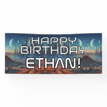 Aniversário personalizado com tema de Ficção Cient
