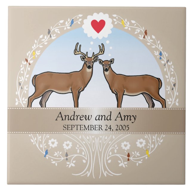 Aniversário personalizado de data de casamento, Bu (Frente)