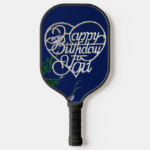 Aniversário Personalizado para Você Pickleball Pad