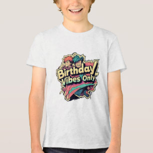 Aniversário Vibes Apenas Estilos Animes Meninos