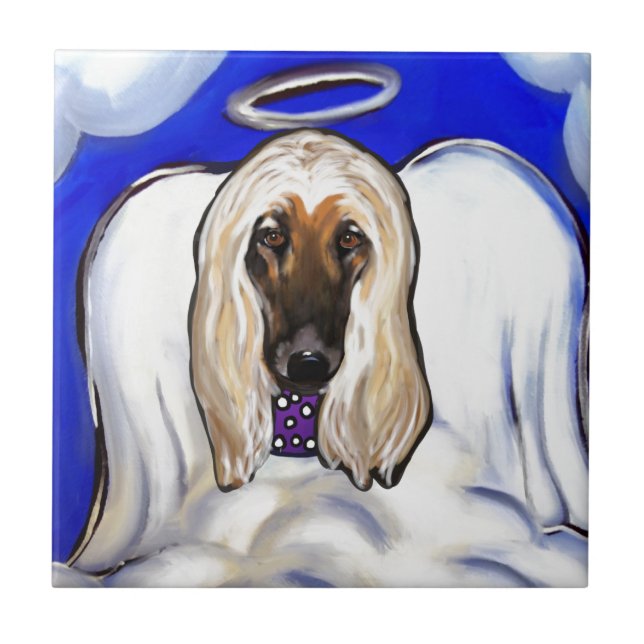 Anjo Afghan Hound (Frente)