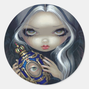 "Anjo alquímico etiqueta de IV"