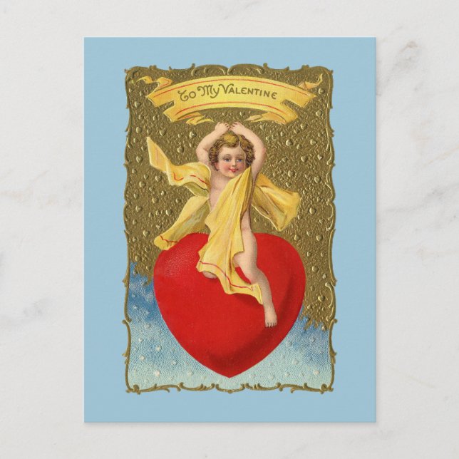 Anjo Anel Anel ~ Cartão Postal / Convite (Frente)