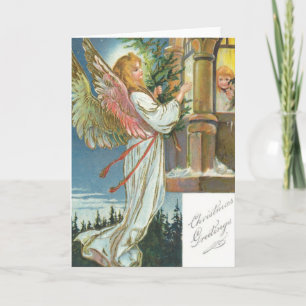 Anjo cartões de natal