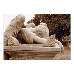 Anjo Choroso Fotografia sépia