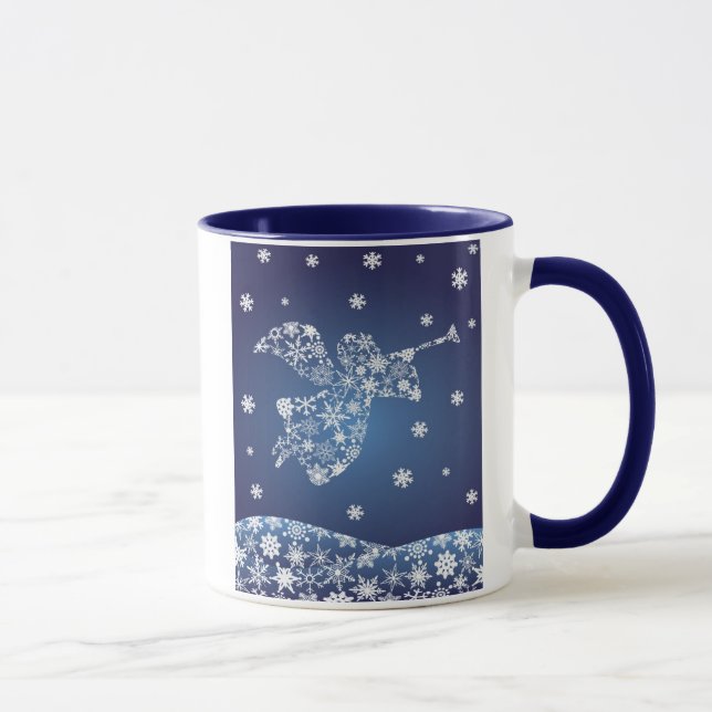 Anjo com caneca da trombeta (Direita)