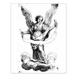 Anjo com Carimbo de Borracha Banderole