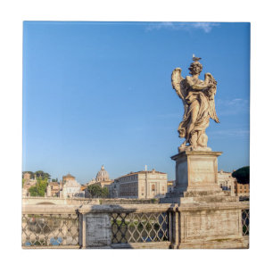 Anjo com Coroa de Cornos - Sant'Angelo, Roma
