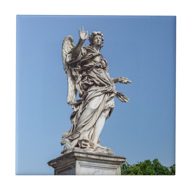 Anjo com Unhas na ponte de Sant'Angelo - Roma (Frente)
