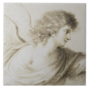 Anjo cristão por Francesco Bartolozzi