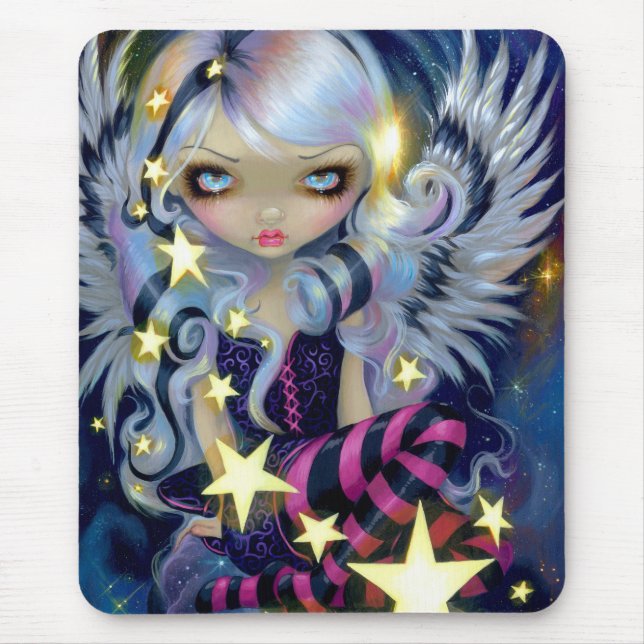 "Anjo da luz das estrelas" Mousepad (Frente)