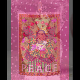 Anjo da Paz na Terra e Cartão de Boas Festas das P