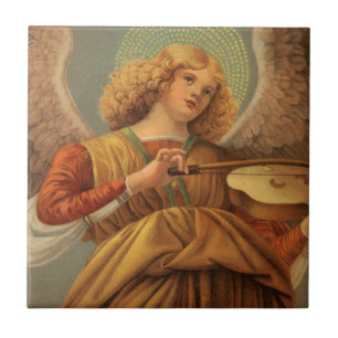 Anjo da Renascença Tocando Violino Melozzo da Forl