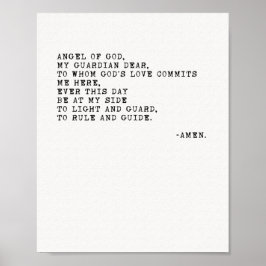 Anjo de Deus Orador Poster