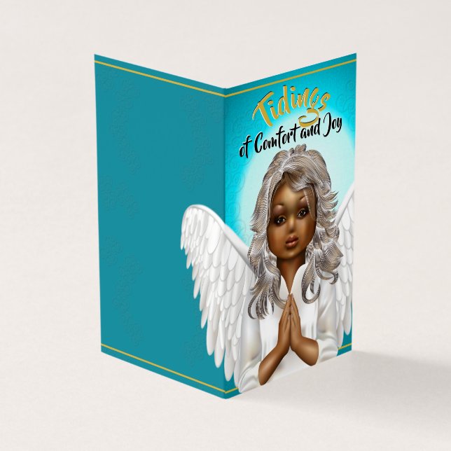 Anjo de oração africano-americana (Exterior)