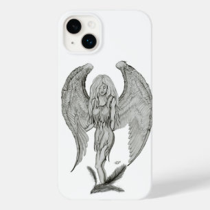 Anjo - Design preto e branco