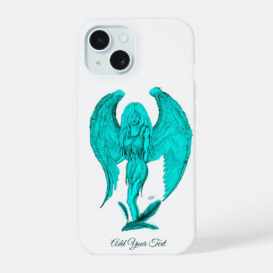 Anjo, design Preto e Verde