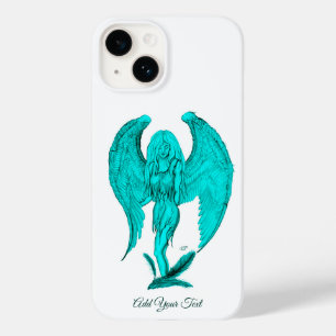 Anjo, design preto e verde