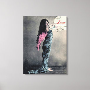 Anjo do amor II -" canvas 18x24