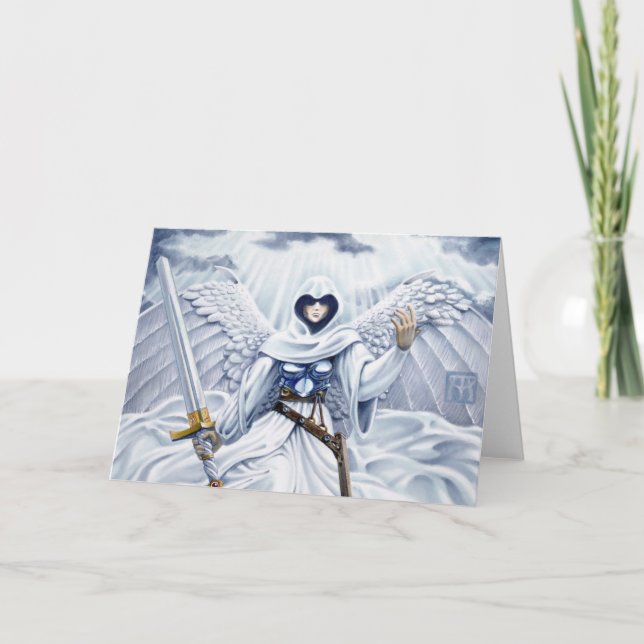 Anjo do cartão do compaixão (Frente)