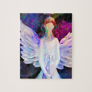 Anjo do quebra-cabeça da tranquilidade