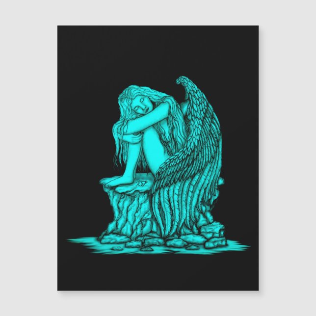 Anjo dormindo na pedra (Frente)