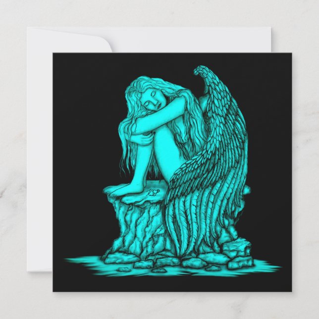 Anjo dormindo na pedra (Frente)