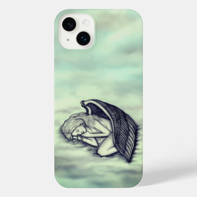 Anjo dormindo nas nuvens do céu (Verso)