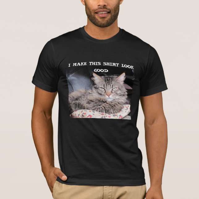 Anjo Engraçado Eu Faço Essa Camisa Parecer Boa (Frente)
