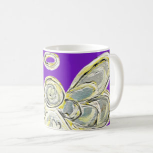 Anjo Guardião da Luz Branca Canecas de Café Person