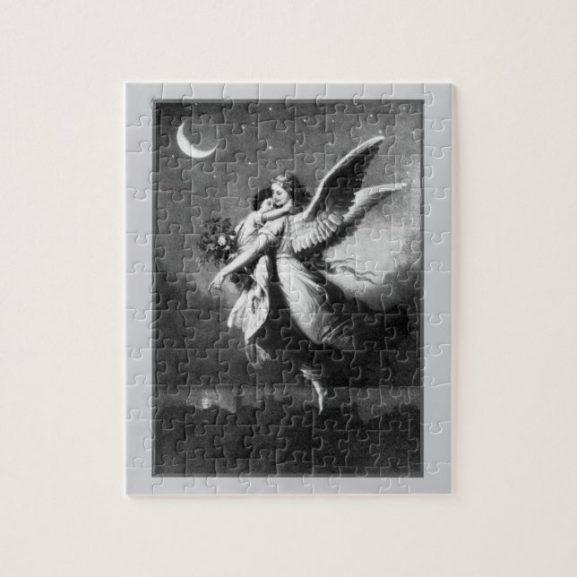 Anjo Guardião Na Noite, Quebra-cabeça (Vertical)