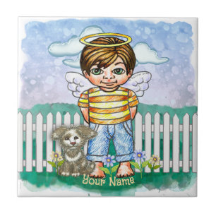 Anjo Menino e Cachorro