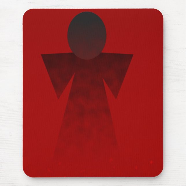 Anjo Mousepad Sangrento (Frente)