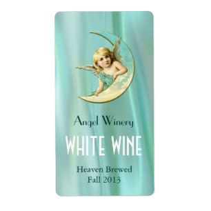 Anjo na Lua Made Vinho Etiquetas