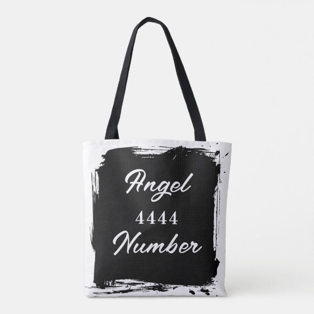 Anjo Número "4444" Tote Bag de Lado Duplo (Verso)