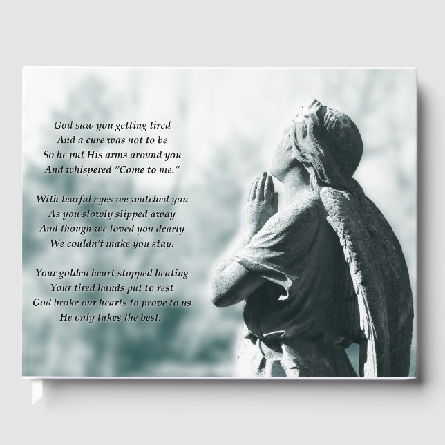 anjo orador livro de hóspedes (Frente)