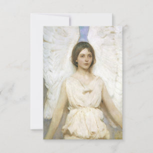 Anjo por Abbott Thayer, belas artes do Victorian