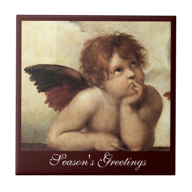 ANJO / Querubim Alado Raffaello Sanzio (Frente)