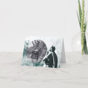 anjo rezando anúncios do serviço funerário