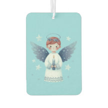 Anjo segurando uma vela