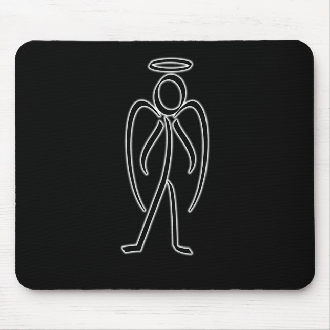 Anjo - Stickman Mousepad (Frente)