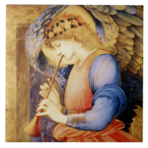 “Anjo Tocando uma Flauta” por Edward Burne Jones