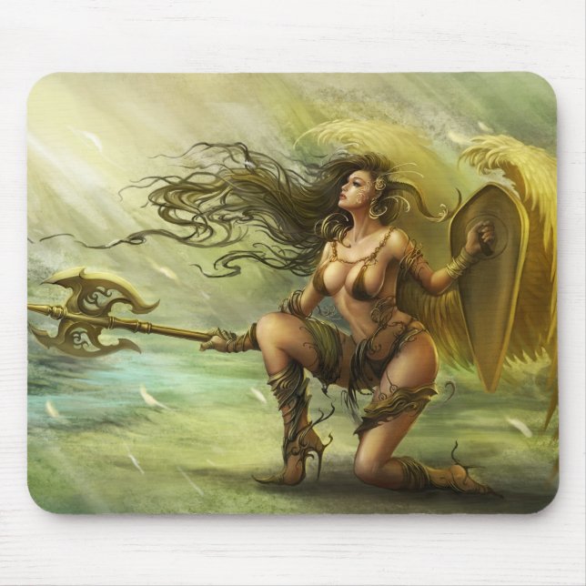 Anjos escuros "Gabrielle" de Azmodeus, Mousepad (Frente)