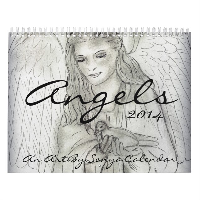 Anjos - um calendário de ArtBySonya 2014 (Capa)