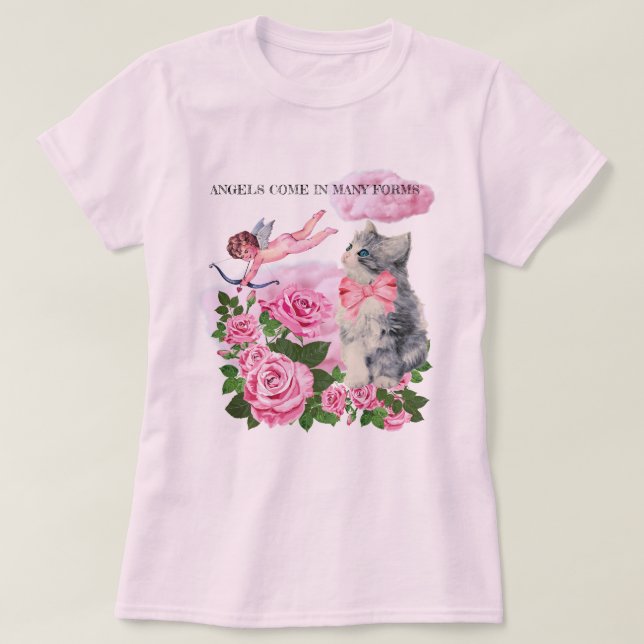 anjos vêm em muitas formas camisa por keshet (Frente do Design)