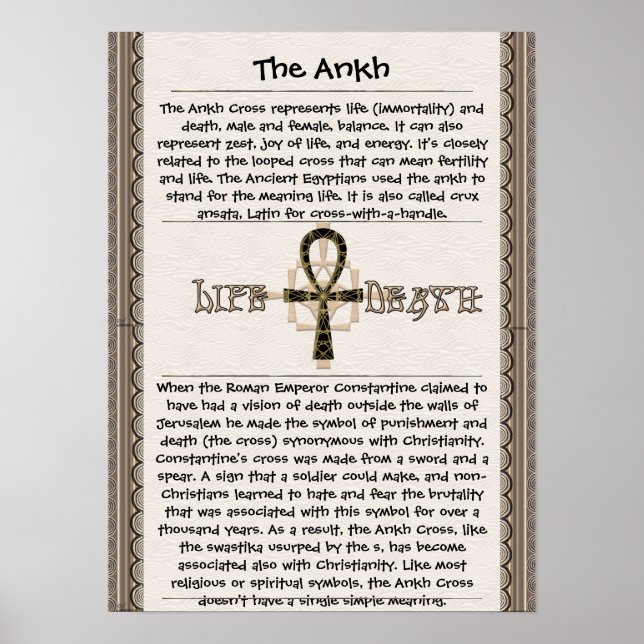 Ankh Informational Poster (Frente)