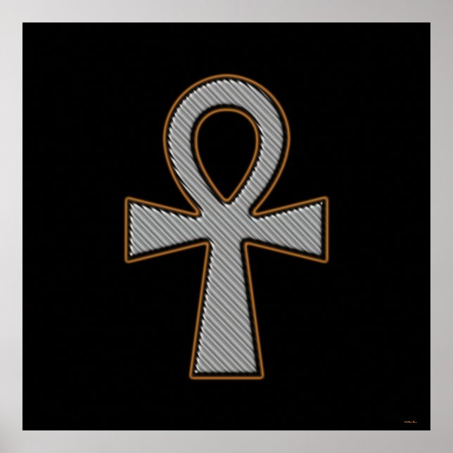 Ankh Key Of Life Poster (Frente)