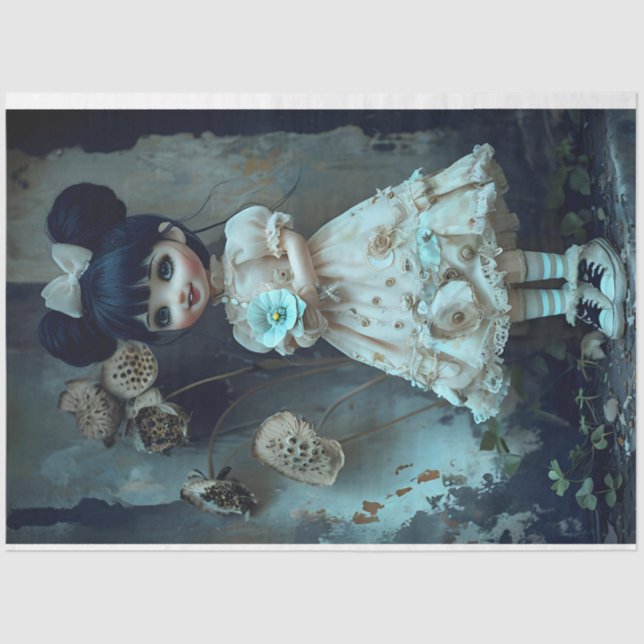 Annabelle Beige - Papel Tecidual De Descamação De  (Frente )