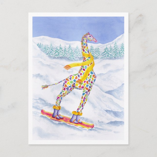 Annabelle no Cartão Postal (Frente)