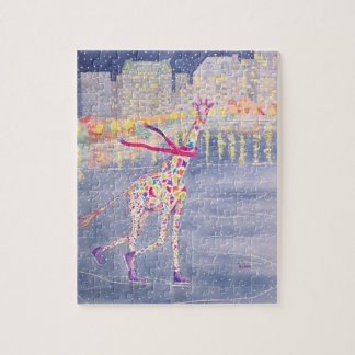 Annabelle no quebra-cabeça do gelo